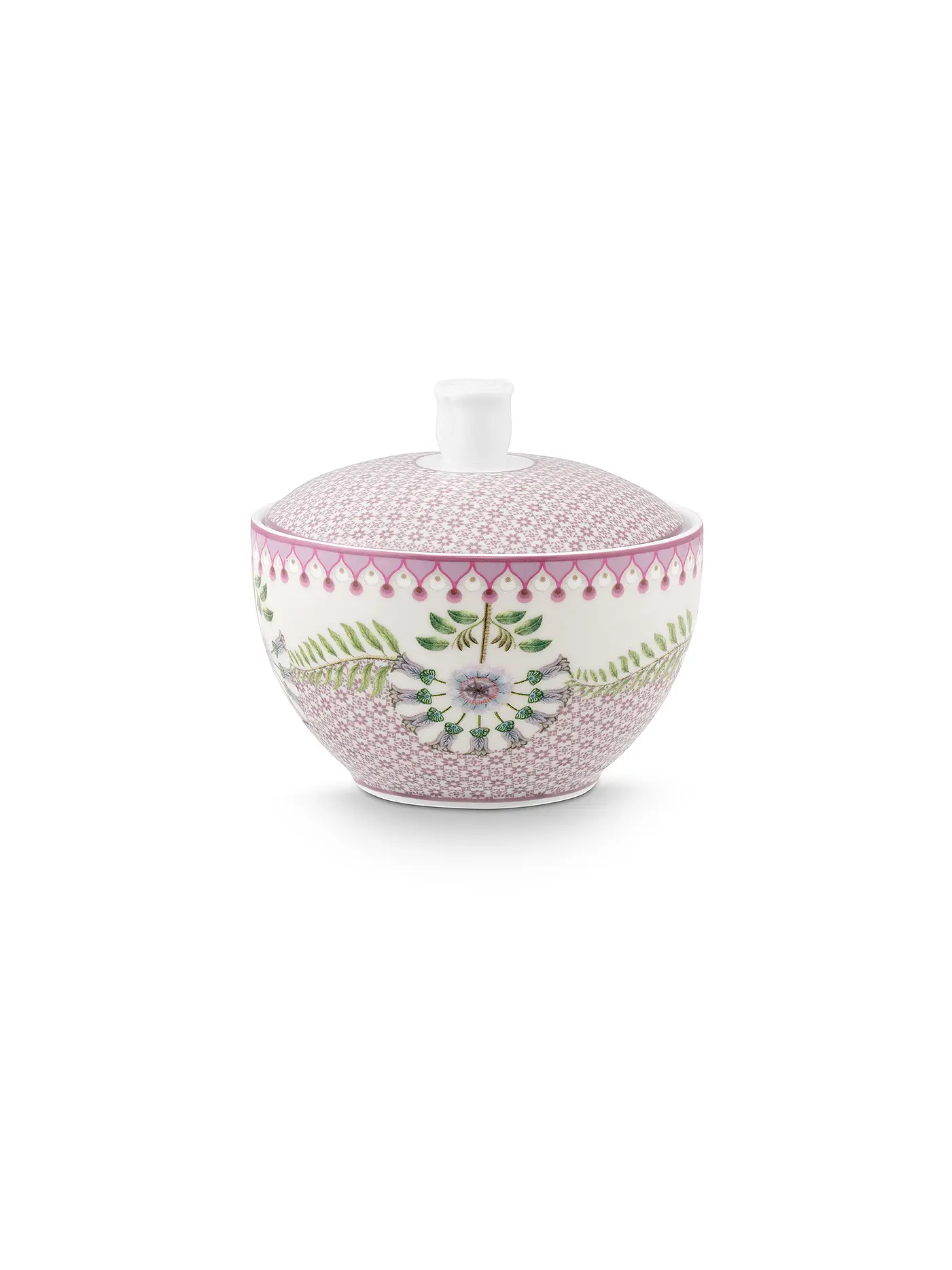 PIP STUDIO | Zuckerdose 300ml LILY & LOTUS Tiles Lilac | 